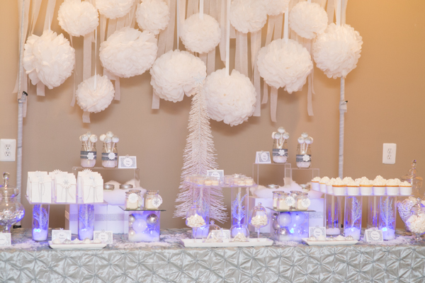 Winter Wonderland Wedding Dessert Table » mondeliceblog.com